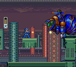 Mega Man X - Hard Type (beta) Screenshot 1
